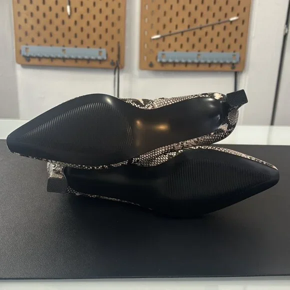 Steve Madden Women Kapital Snakeskin Print Kitten Heel Boots,Sz 8 (M),Disclaimer - Picture 10 of 15